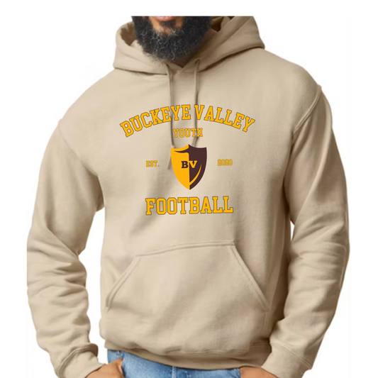 Buckeye Valley Youth Football Organization Adult Hoodie