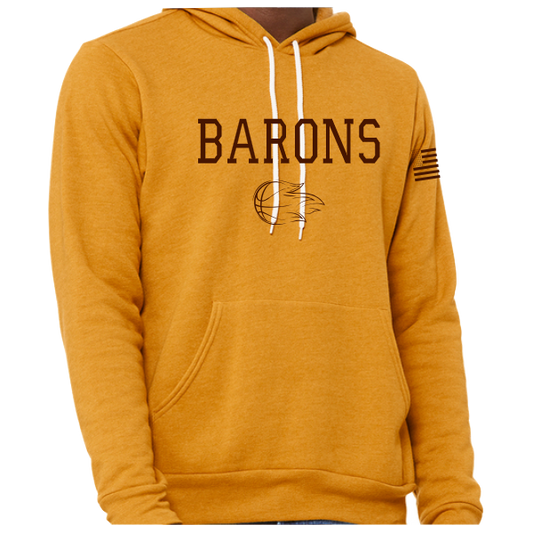 Barons Basketball Adult Premium Hoodie